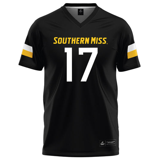 Southern Miss - NCAA Football : Kyle McCormick - Black Football Jersey-0