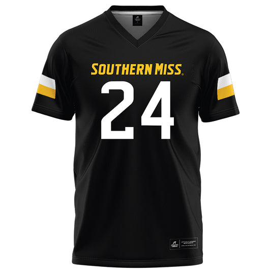 Southern Miss - NCAA Football : Josh Battle - Black Football Jersey-0