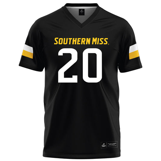Southern Miss - NCAA Football : Robert Henderson - Black Football Jersey-0