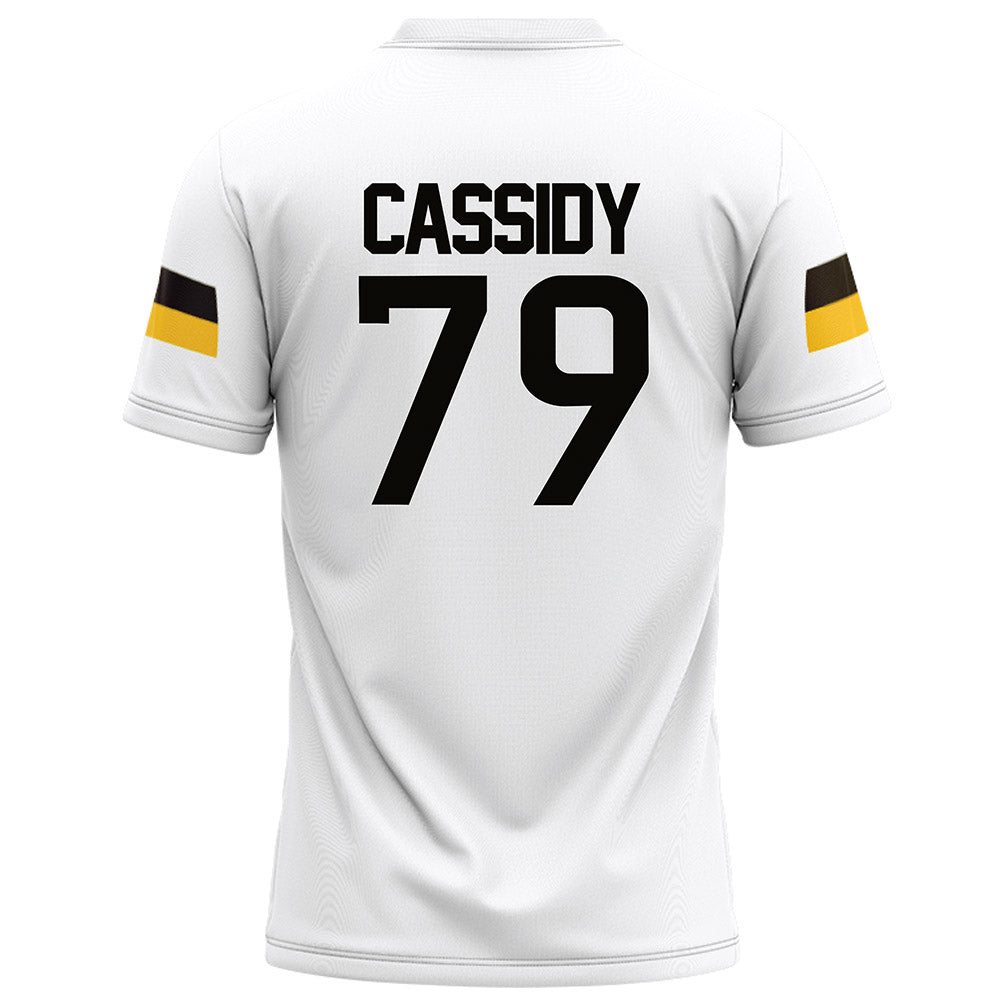 Southern Miss - NCAA Football : Liam Cassidy - White Football Jersey-1