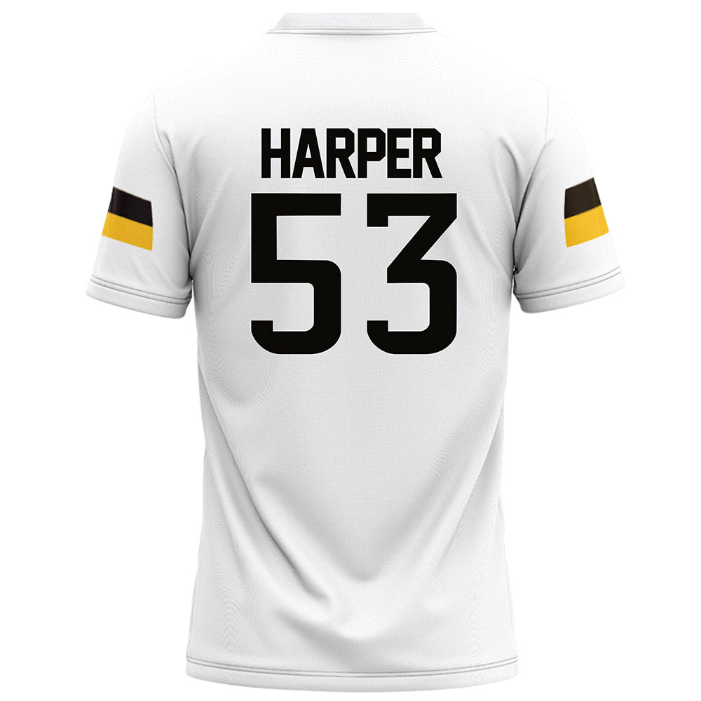 Southern Miss - NCAA Football : Joseph Harper - White Football Jersey-1