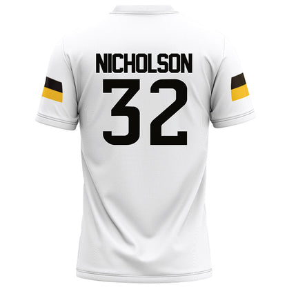 Southern Miss - NCAA Football : Fredrick Nicholson - White Football Jersey-1
