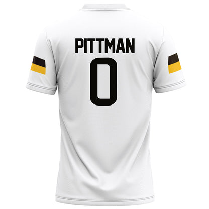 Southern Miss - NCAA Football : Jeffery Pittman - White Football Jersey-1