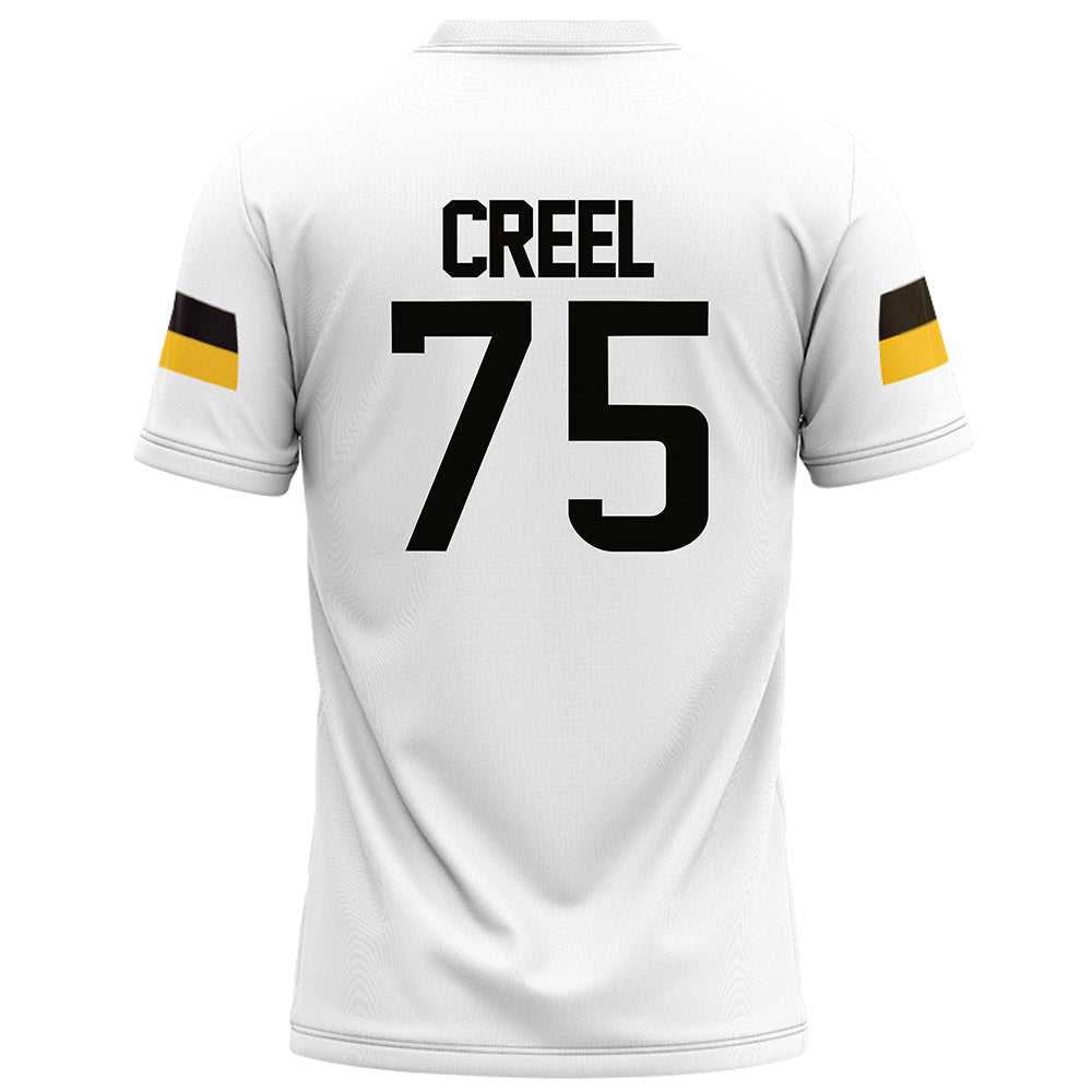 Southern Miss - NCAA Football : Hayes Creel - White Football Jersey-1
