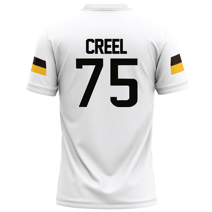 Southern Miss - NCAA Football : Hayes Creel - White Football Jersey-1