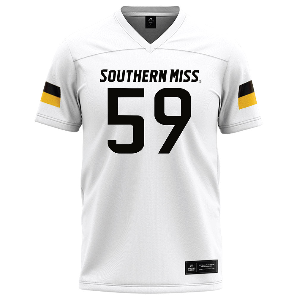 Southern Miss - NCAA Football : Chris Hayes - White Football Jersey-0