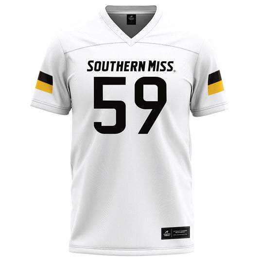 Southern Miss - NCAA Football : Chris Hayes - White Football Jersey-0