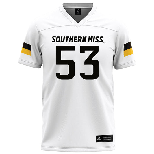 Southern Miss - NCAA Football : Joseph Harper - White Football Jersey-0