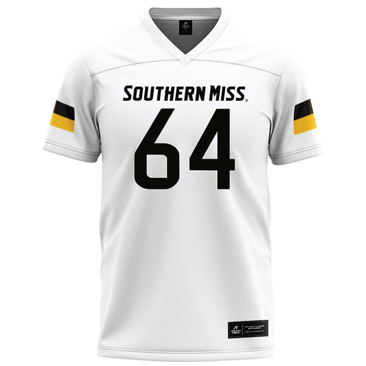Southern Miss - NCAA Football : Camden Myers - White Football Jersey-0
