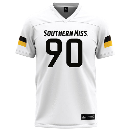 Southern Miss - NCAA Football : Najae Hallenbeck - White Football Jersey-0