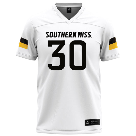 Southern Miss - NCAA Football : Andrew Tate - White Football Jersey-0
