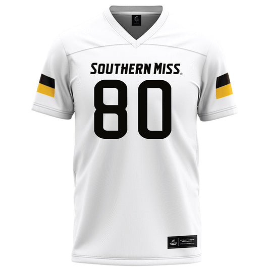 Southern Miss - NCAA Football : Zavian Hales - White Football Jersey-0
