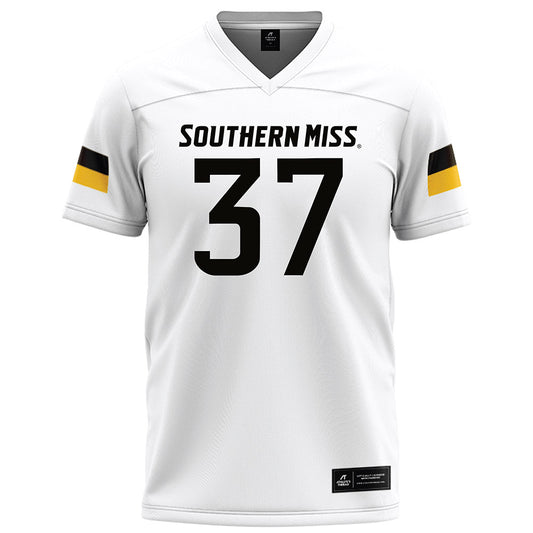 Southern Miss - NCAA Football : Eric Thomas Jr - White Football Jersey-0