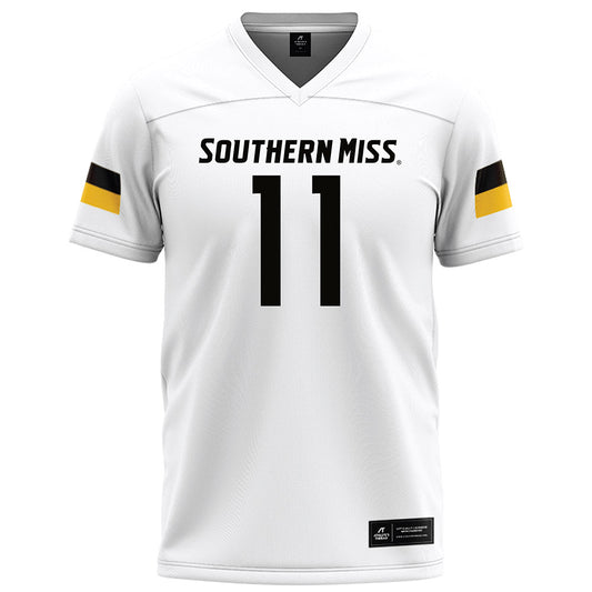Southern Miss - NCAA Football : Davis Dalton - White Football Jersey-0