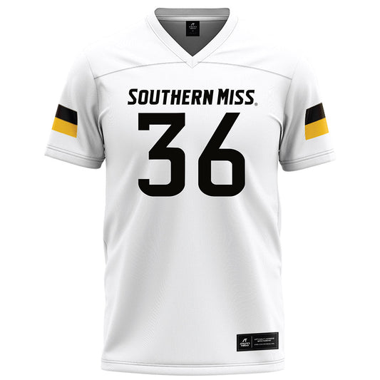 Southern Miss - NCAA Football : Brodarius Lewis - White Football Jersey-0