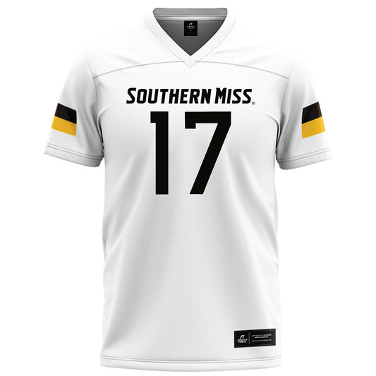 Southern Miss - NCAA Football : Kyle McCormick - White Football Jersey-0