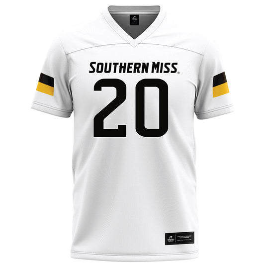 Southern Miss - NCAA Football : Robert Henderson - White Football Jersey-0