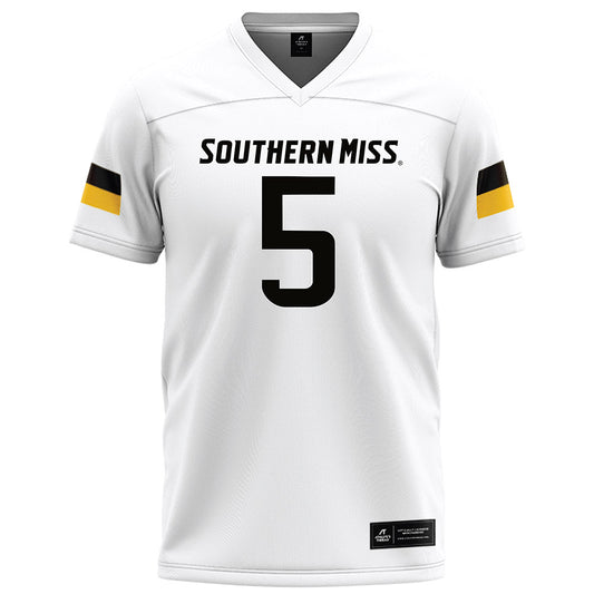 Southern Miss - NCAA Football : JJ Hawkins - White Football Jersey-0