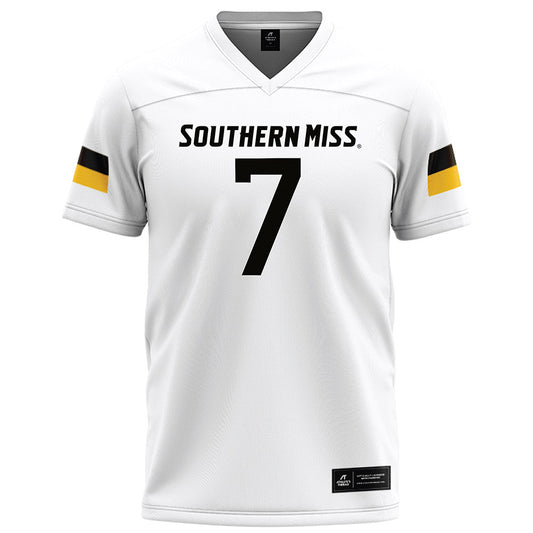 Southern Miss - NCAA Football : Carl Chester Jr - White Football Jersey-0