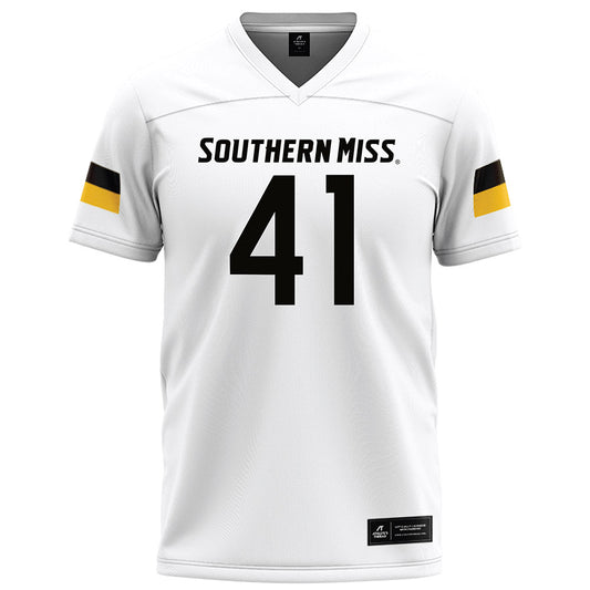 Southern Miss - NCAA Football : Ahmere Foster - White Football Jersey-0