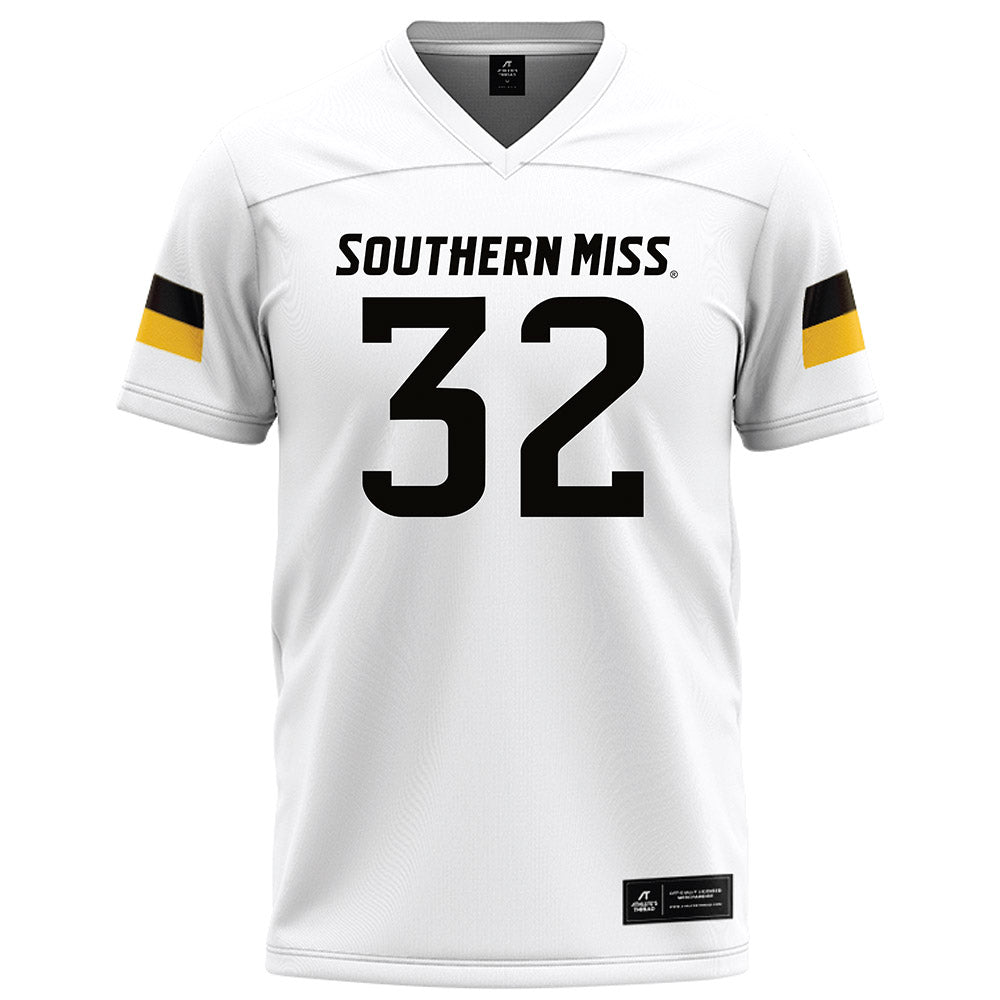 Southern Miss - NCAA Football : Fredrick Nicholson - White Football Jersey-0