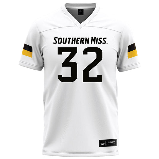 Southern Miss - NCAA Football : Fredrick Nicholson - White Football Jersey-0