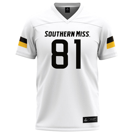 Southern Miss - NCAA Football : Cace Reed - White Football Jersey-0