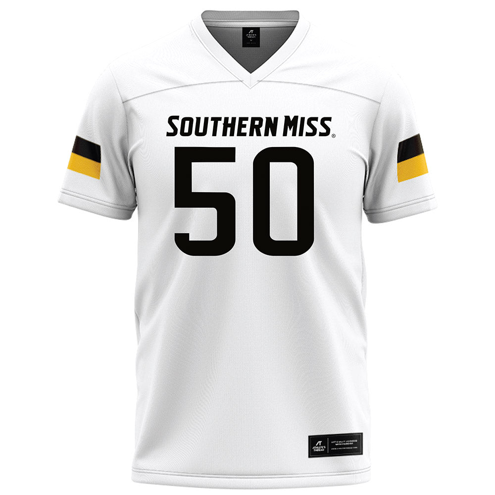 Southern Miss - NCAA Football : Will Saxton - White Football Jersey