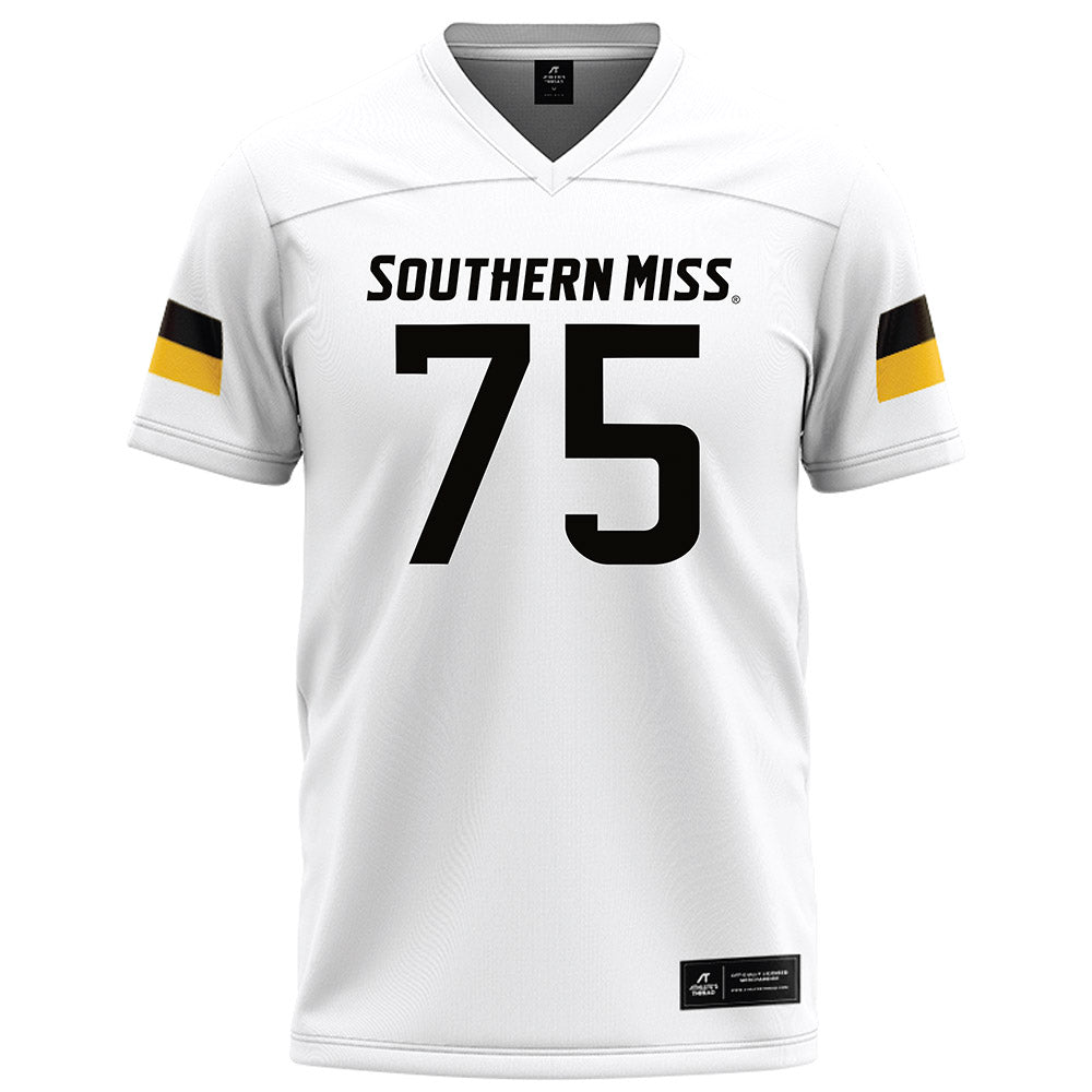 Southern Miss - NCAA Football : Hayes Creel - White Football Jersey-0