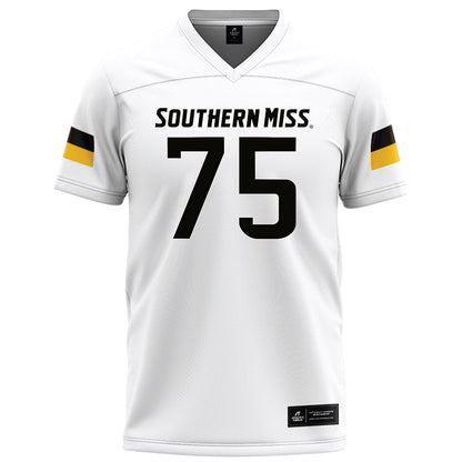 Southern Miss - NCAA Football : Hayes Creel - White Football Jersey-0