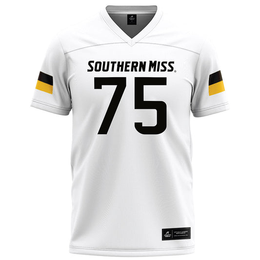 Southern Miss - NCAA Football : Hayes Creel - White Football Jersey-0