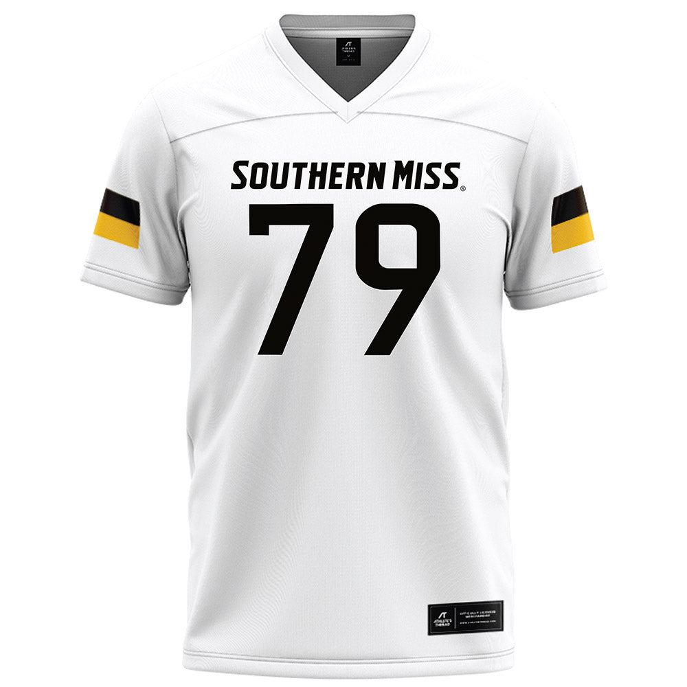 Southern Miss - NCAA Football : Liam Cassidy - White Football Jersey-0