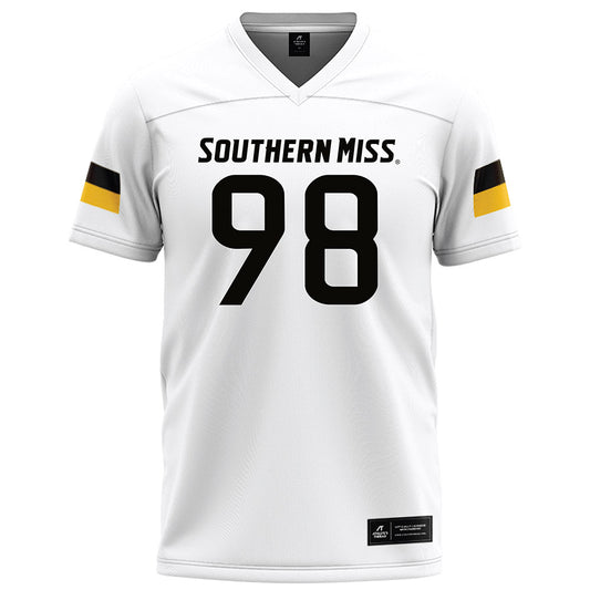 Southern Miss - NCAA Football : Jaden Mckinney - White Football Jersey-0