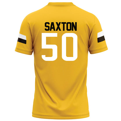 Southern Miss - NCAA Football : Will Saxton - Gold Football Jersey