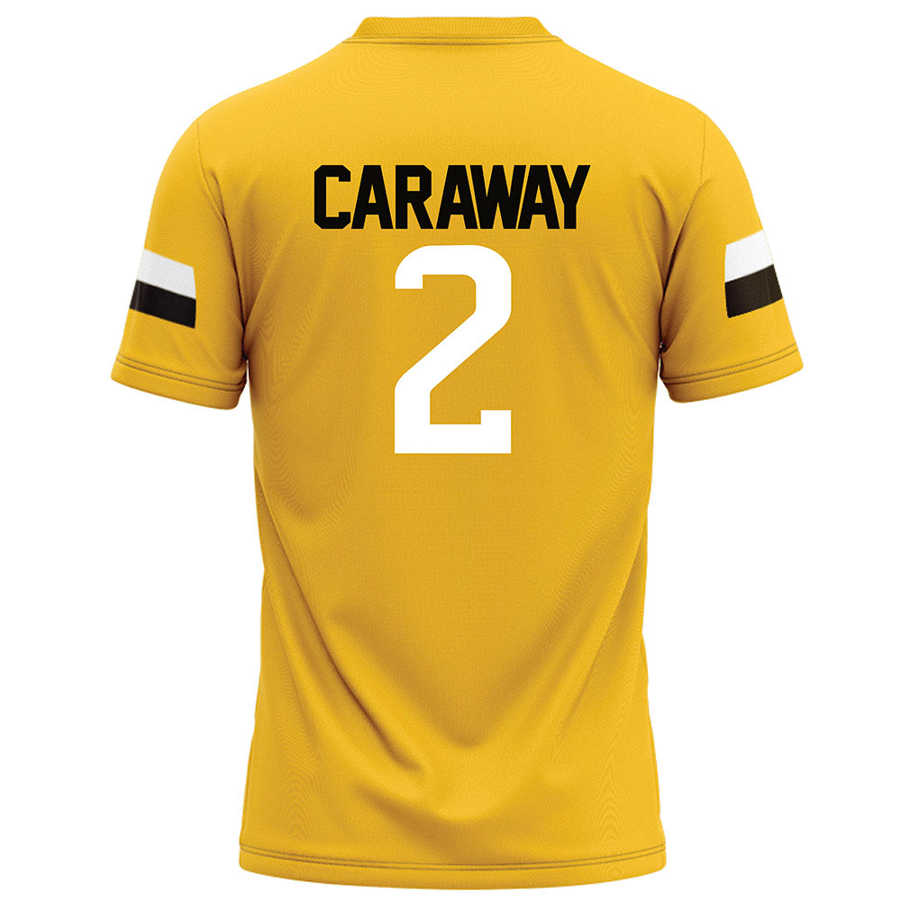Southern Miss - NCAA Football : Michael Caraway - Gold Football Jersey-1