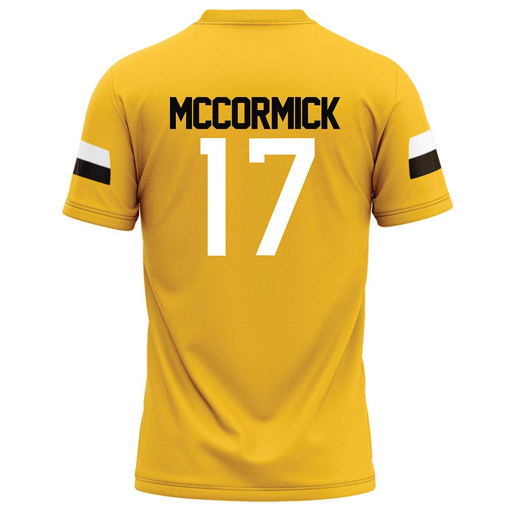 Southern Miss - NCAA Football : Kyle McCormick - Gold Football Jersey-1