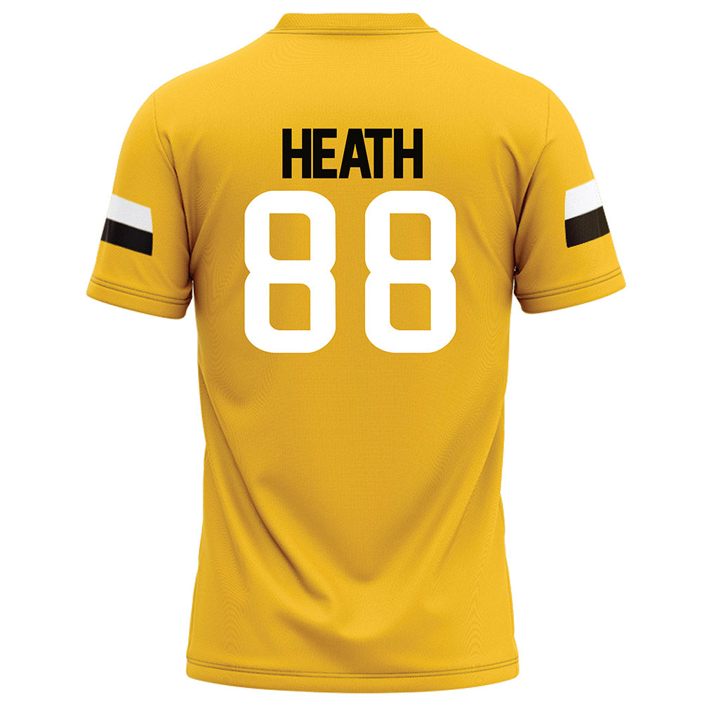 Southern Miss - NCAA Football : Kyirin Heath - Gold Football Jersey-1