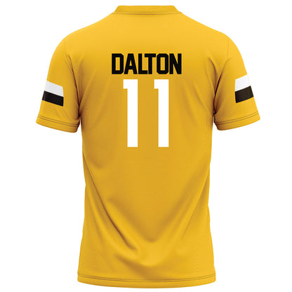 Southern Miss - NCAA Football : Davis Dalton - Gold Football Jersey-1