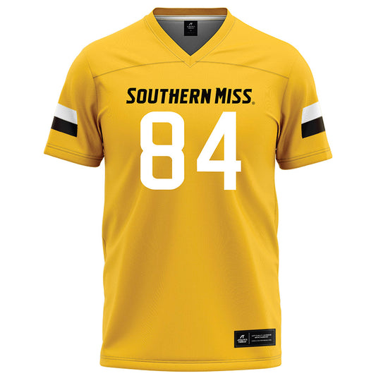 Southern Miss - NCAA Football : Kadinn Morris - Gold Football Jersey-0