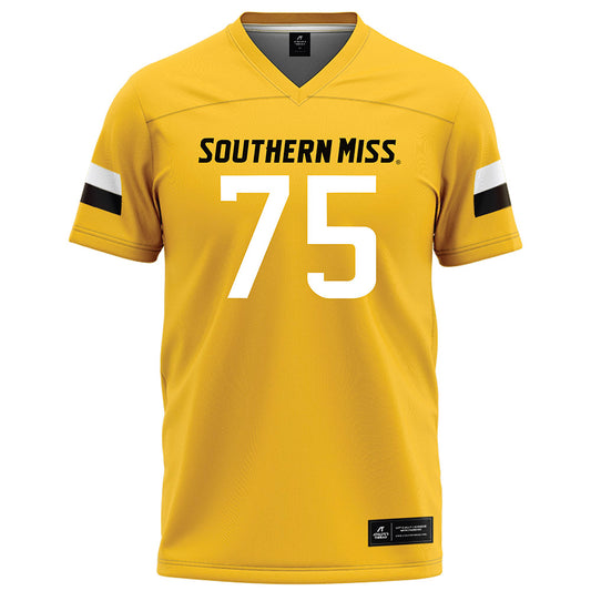 Southern Miss - NCAA Football : Hayes Creel - Gold Football Jersey-0