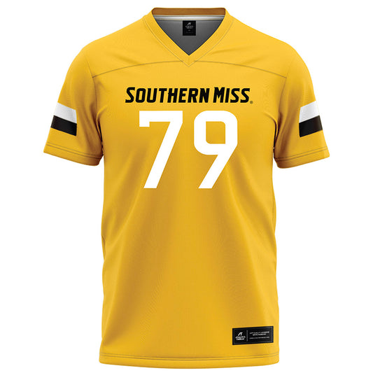 Southern Miss - NCAA Football : Liam Cassidy - Gold Football Jersey-0