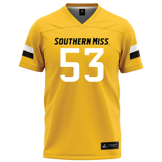 Southern Miss - NCAA Football : Joseph Harper - Gold Football Jersey-0