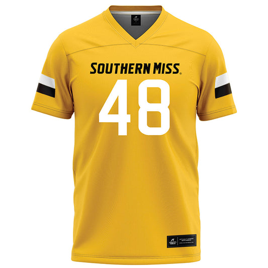 Southern Miss - NCAA Football : Colin Kapilovic - Gold Football Jersey-0
