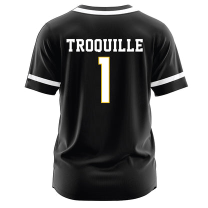 Southern Miss - NCAA Softball : Abbi Troquille - Black Jersey-1