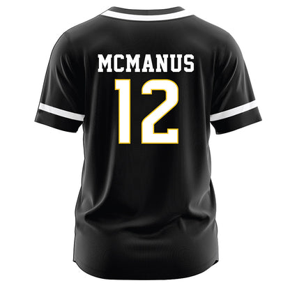Southern Miss - NCAA Softball : Nealy McManus - Black Jersey-1