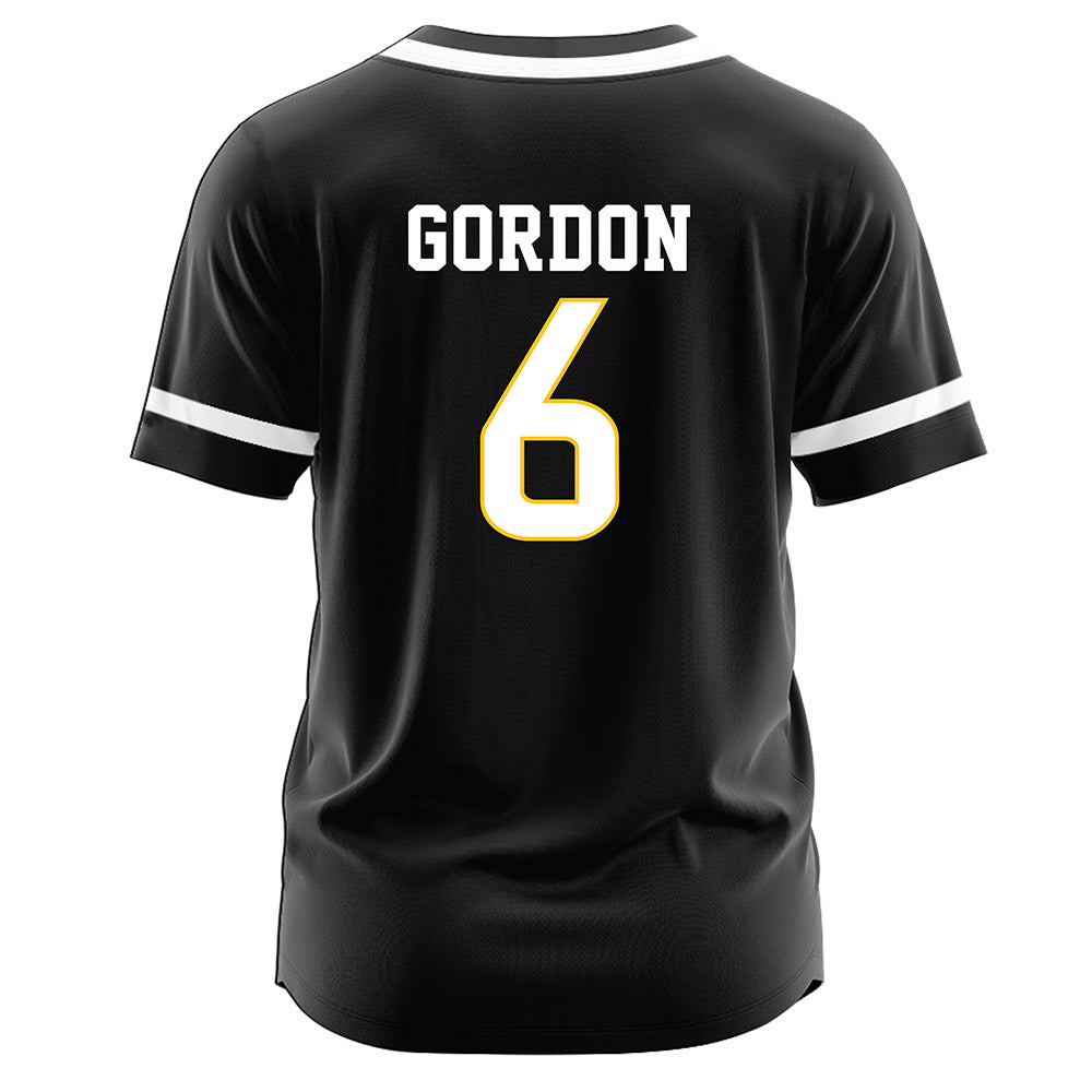 Southern Miss - NCAA Softball : Kinsley Gordon - Black Jersey-1
