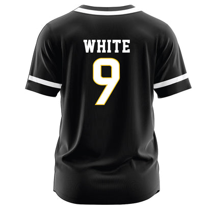  - NCAA Softball : BrookLynn White - Black Jersey-1