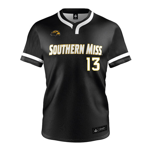 Southern Miss - NCAA Softball : Jana Lee - Black Jersey-0