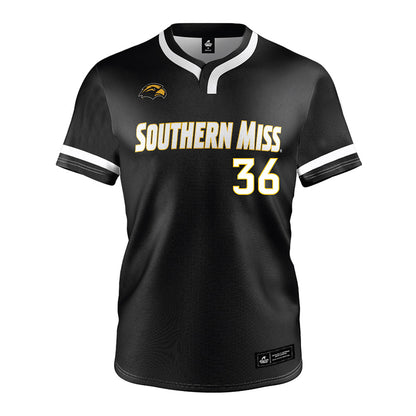 Southern Miss - NCAA Softball : Abigail Morgan - Black Jersey-0