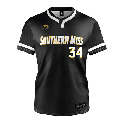 Southern Miss - NCAA Softball : Bella Ramon - Black Jersey-0